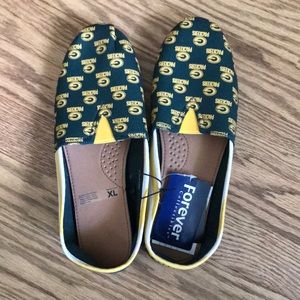 Green Bay Packers slip on shoes
